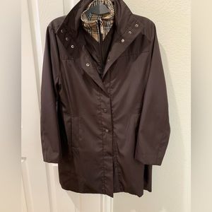 Burberry Jacket - Chocolate Brown/Full Nova Check Lining Pristine